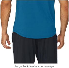 img 1 attached to Baleaf Sleeve T Shirt Running Fitness Men's Clothing