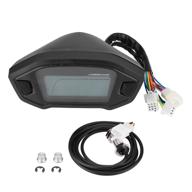 🏍️ enhanced universal lcd digital motorcycle speedometer mph tachometer with colorful display and speed sensor logo