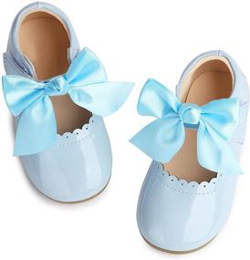 img 4 attached to Stylein Toddler Ballerina Wedding Princess Girls' Shoes and Flats
