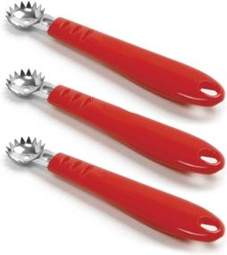 img 4 attached to Tomato Corer Red 4 75 Inch