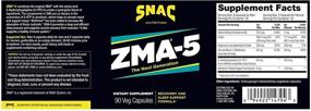 img 1 attached to 💪 SNAC ZMA-5 90 капсул: Иммуноповышающий восстановитель и снотворное средство с 5-HTP - улучшите свое благополучие