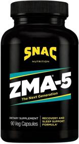 img 2 attached to 💪 SNAC ZMA-5 90 капсул: Иммуноповышающий восстановитель и снотворное средство с 5-HTP - улучшите свое благополучие