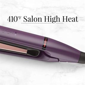 img 2 attached to 🔥 Remington Pro Compact Travel Flat Iron - Advanced Thermal Technology, 1" Size Plates, 1 Count