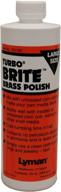 revitalize your brass with lyman reloading turbo brite brass polish (20-ounce) logo