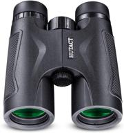 🔭 hutact 10x42 binoculars - adults, storage bag included, bak-4 roof prism, professional bird watching binoculars, travel, hunting, concerts, sports, compact waterproof and fog proof binoculars logo