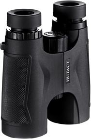 img 2 attached to 🔭 HUTACT 10x42 Binoculars - Adults, Storage Bag Included, BAK-4 Roof Prism, Professional Bird Watching Binoculars, Travel, Hunting, Concerts, Sports, Compact Waterproof and Fog Proof Binoculars