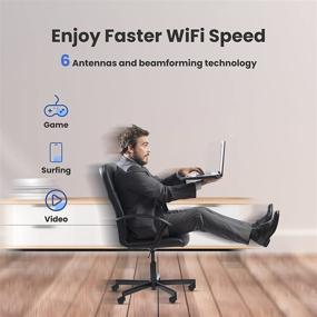 img 3 attached to 🔌 Connectize G6: Fast Gigabit WiFi Router for Gaming & Home Use - 2300 Sq.Ft Coverage, MU-MIMO, Easy Setup, Parental Control