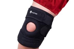 img 4 attached to 🏃 Gladton Knee Brace Support for Running, Sports, Arthritis Pain Relief, Meniscus Tear & Knee Injury - Plus Size Knee Stabilizers for Big Legs & Thighs (3XL)