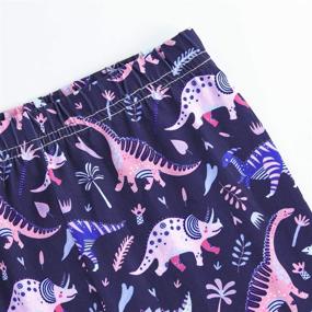 img 2 attached to Slaixiu Printing Leggings Classic FHM_6 7 Girls' Clothing