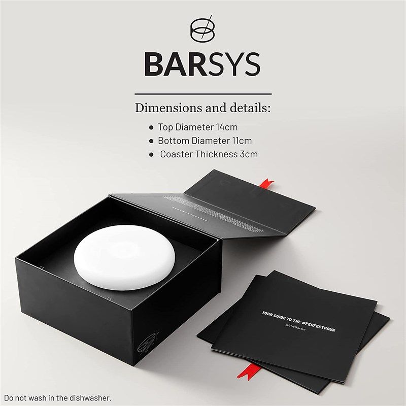 Barsys Smart Coaster and Mixer Set