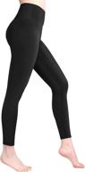 👖 stylish galsports 7/8 length women's yoga leggings with waist pocket - high waisted workout pants logo