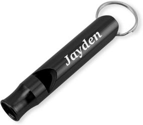 img 1 attached to Dimension Engraved Anodized Survival Whistle Men's Accessories