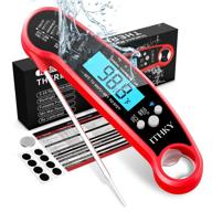 🌡️ ithky digital instant read meat thermometer for cooking - fast, precise & waterproof with backlight, calibration, foldable probe - for deep frying, grill, bbq, kitchen, outdoor logo