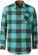 👔 gioberti brushed checkered corduroy contrast men's shirts logo