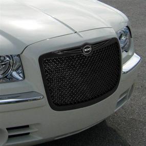 img 1 attached to Enhance Your Ride's Aesthetic with Rxmotor 300C Front Grille Gel Sticker Replacement (300) featuring B Logo Emblem