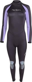 img 1 attached to 🏄 Enhance Your Water Sports Experience with NeoSport Wetsuits Premium Neoprene Full Suit