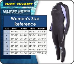 img 2 attached to 🏄 Enhance Your Water Sports Experience with NeoSport Wetsuits Premium Neoprene Full Suit