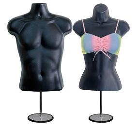 img 4 attached to 👗 ShowcaseTown Female Torso Mannequin Forms