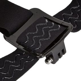 img 2 attached to GoPro Compatible Amazon Basics Camera Mount Head Strap