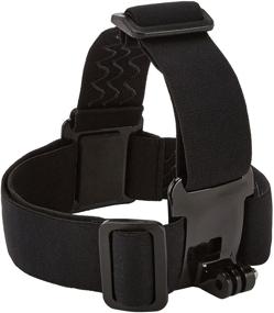 img 3 attached to GoPro Compatible Amazon Basics Camera Mount Head Strap