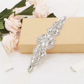 img 1 attached to Tendaisy Handmade Crystal Diamond Bridesmaid Women's Accessories