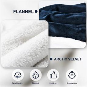 img 3 attached to Qoosea Blanket Electric Flannel Heating Bedding