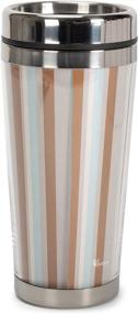 img 2 attached to 🌟 Stay Blessed in Retirement with our Brown Stripes 16 oz Stainless Steel Insulated Travel Mug