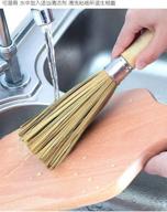 🧹 anried 2 pack bamboo wok brushes: efficient traditional natural cleaning tools for dishwashing & kitchen logo