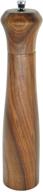 zewellcuis wood pepper grinder: adjustable coarseness spice mill - perfect gift for parents, neighbors, friends | 10 inch manual salt & pepper shaker (zewellcuisp09) logo