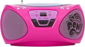 img 1 attached to My Little Pony CD Boombox Player: Pink 56357-PNK - Music Galore for Little Pony Lovers