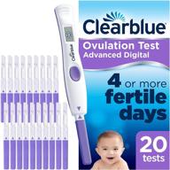 clearblue advanced digital ovulation test kit (20 sticks) logo