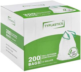 img 2 attached to TYPLASTICS Kitchen Drawstring Trash Gallon Household Supplies