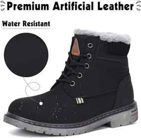 img 3 attached to 👞 Mishansha Winter-Resistant Outdoor Boys' Shoes for Challenging Weather