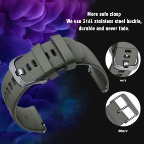 img 2 attached to NotoCity Compatible Vivoactive Smartwatch Replacement Wearable Technology