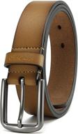 premium leather ratchet belts for men - adjustable, comfortable men's accessories by chaoren логотип