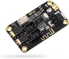 img 4 attached to 🔵 DROK Blue~Tooth Board: Portable, 5V-24V Audio Receiver for DIY Home Sound System with Micro USB Port