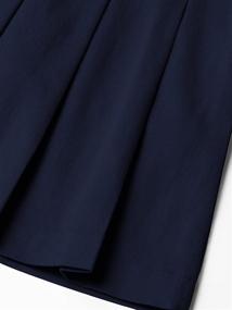img 2 attached to The Children's Place Girls' Uniform Pleated Skort: Classic Style and Comfort for School