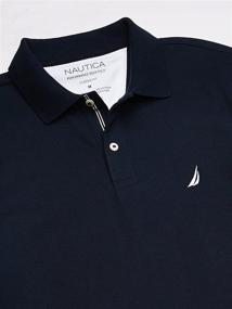 img 2 attached to 👕 Nautica Classic Sleeve Anchor Heather: Timeless Men's Clothing for Effortless Style