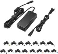 belker universal 65w 45w laptop charger: compatible with dell, hp, asus, lenovo, acer, toshiba, samsung, sony, compaq, fujitsu, lg, jbl, gateway notebooks, chromebooks, ultrabooks - ac adapter power supply cord logo