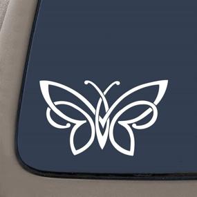 img 2 attached to NI143 Celtic Butterfly Sticker Premium