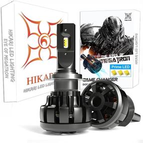 img 4 attached to 🔆 HIGH-PERFORMANCE HIKARI UltraFocus H7 LED Bulbs: 18000LM, 32W Prime ZES LED – Upgraded 120W Ordinary LED Replacement, 6000K Cool White, Canbus Ready