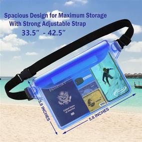 img 1 attached to AiRunTech Waterproof Outdoor Boating Kayaking Cell Phones & Accessories and Cases, Holsters & Clips