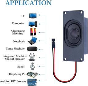 img 3 attached to CQRobot 3W 4Ω Speaker with Arduino Motherboard Compatibility, 2.54mm Dupont Interface – Ideal for a Range of Compact Electronic Projects