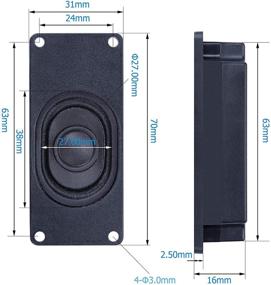 img 1 attached to Динамик CQRobot 3W 4Ω с совместимостью с платой Arduino, интерфейсом Дюпон 2.54 мм - идеально подходит для компактных электронных проектов