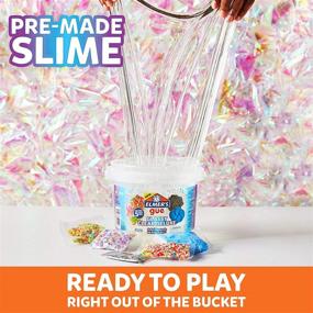 img 3 attached to 🌈 Transparent Pre-Made Slime by Elmers: Sparkle and Stretch Fun