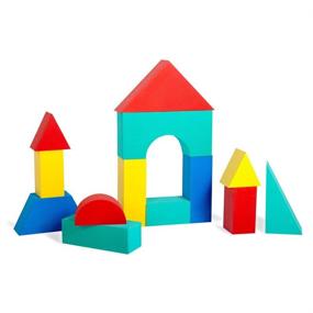 img 4 attached to 🧱 Edushape Giant Blocks 16 Piece: Limitless Building Fun for Kids