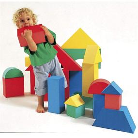 img 3 attached to 🧱 Edushape Giant Blocks 16 Piece: Limitless Building Fun for Kids