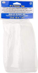 img 2 attached to 🎨 Graco 17F005 FlexLiner Paint Bags, 42 oz, 3-Pack: Efficient Solution for Paint Storage and Dispensing
