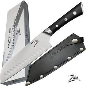 img 4 attached to Нож Santoku Zelite Infinity дюймов для кухни и столовой