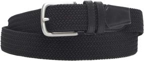 img 3 attached to Amazon Essentials Stretch Woven Braid Men's Accessories in Belts